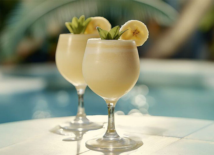 Banana Daiquiri: Ηλιόλουστες στιγμές σε τροπικές παραλίες!