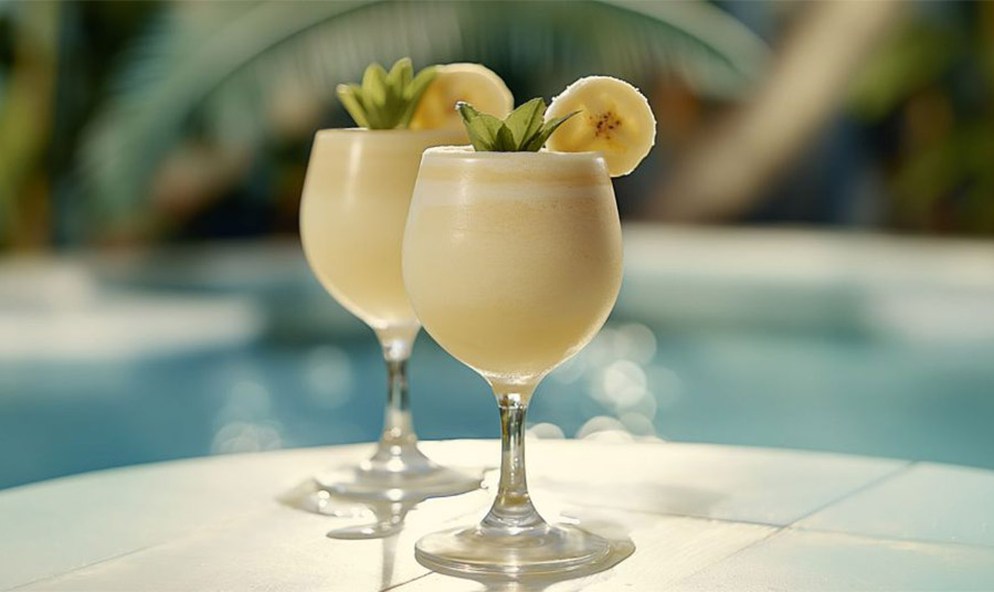 Banana Daiquiri: Ηλιόλουστες στιγμές σε τροπικές παραλίες!