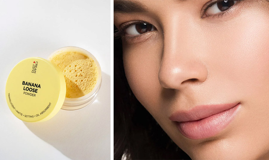Η πούδρα σε σκόνη, Banana Loose Powder της Dust and Cream σετάρει το μακιγιάζ, προσφέροντας αψεγάδιαστο αποτέλεσμα. Έχει εξαιρετικά ελαφριά και μεταξένια υφή. Δένει άψογα με το δέρμα, παρέχοντας ματ αποτέλεσμα με μια δόση φωτεινότητας. Με ειδική σύνθεση, που βοηθά στην απορρόφηση του σμήγματος και μειώνει την εμφάνιση των πόρων, αφήνοντας ένα ημιδιαφανές πέπλο χρώματος στο δέρμα.