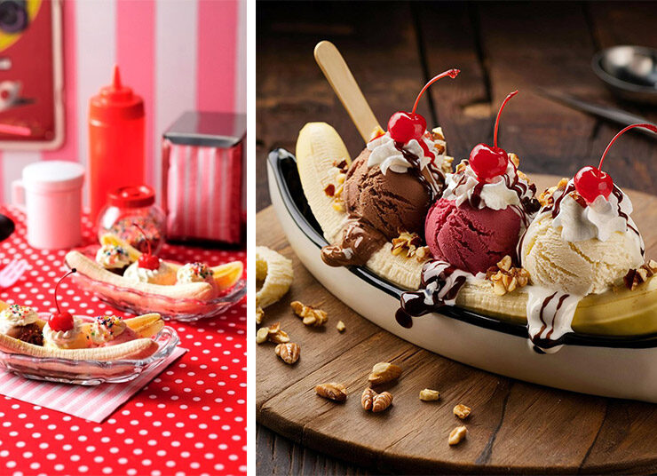 Τάση Banana split: Μία νοσταλγική «βαρκάδα» στο παγωτό… του φετινού καλοκαιριού!