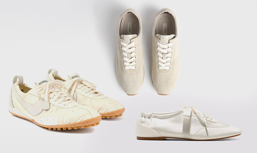 PHOTO NIKExJACQUEMUS  (αριστερά) // PHOTO TOTEME (επάνω) // PHOTO VIVAIA (δεξιά)