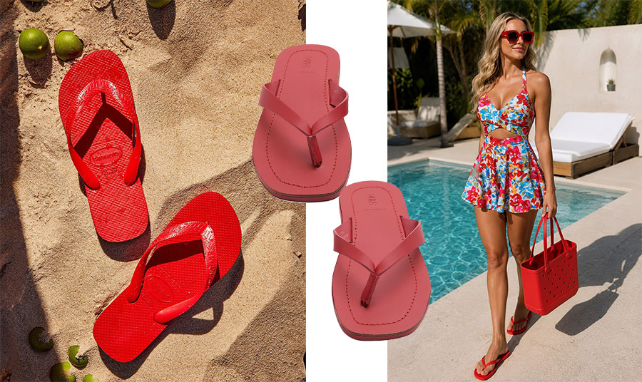 PHOTO HAVAIANAS // PHOTO MARKS&SPENCER //  PHOTO AMAZON 