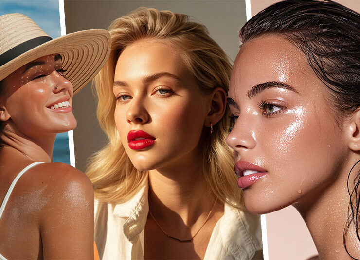 Sweaty skin ή «υγρό» look: Η τάση μακιγιάζ που μετατρέπει τη λάμψη σε σημείο κλειδί!