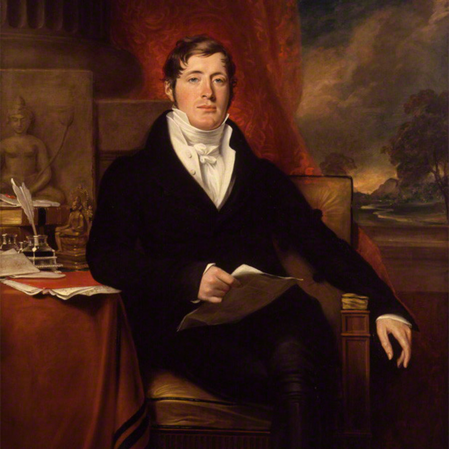 Πορτρέτο του Stamford Raffles από τον George Francis Joseph, 1817. Ο Raffles ήταν η κινητήρια δύναμη πίσω από τη δημιουργία του ζωολογικού κήπου πριν από τον θάνατό του το 1826 PHOTO WIKIPEDIA