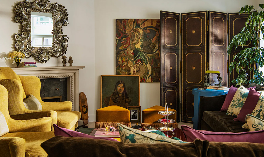 The House of Courtney Grow in Brooklyn PHOTO ETHAN O’GRADY/ VOGUE INSTAGRAM 