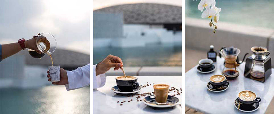 PHOTO LOUVRE CAFÉ ABU DHABI