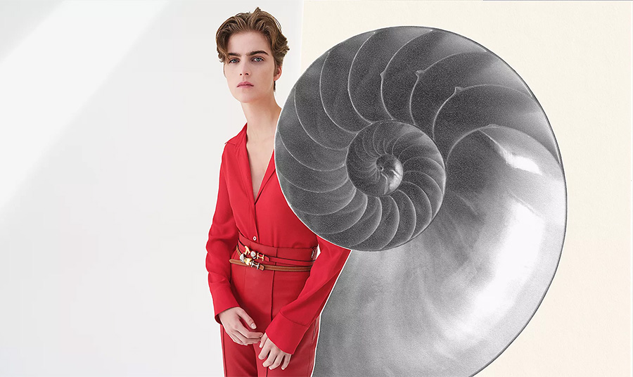 Πολλές λεπτές ζώνες μαζί PHOTO HERMES OFFICIAL SITE