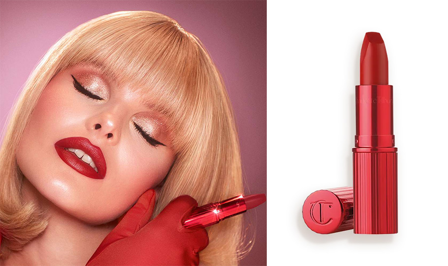 Η χρυσή, λαμπερή αισθητική «Old Hollywood» της Charlotte Tilbury που μπορεί να είναι νέα προϊόντα αλλά κλείνουν το μάτι στο παρελθόν PHOTO CHARLOTTE TILBURY