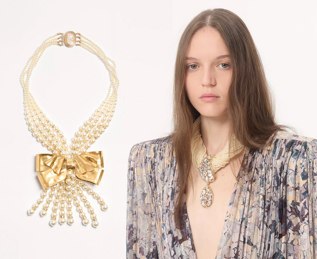 Κολιέ, Valentino // PHOTO VALENTINO OFFICIAL SITE