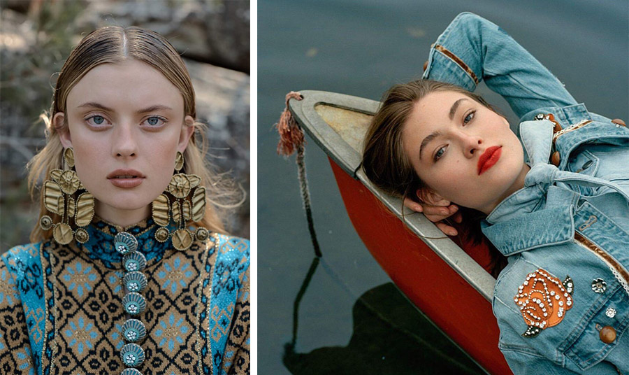 Hannah Scherf, by Tim Ashton for Grazia Australia // PHOTO VIA PINTEREST