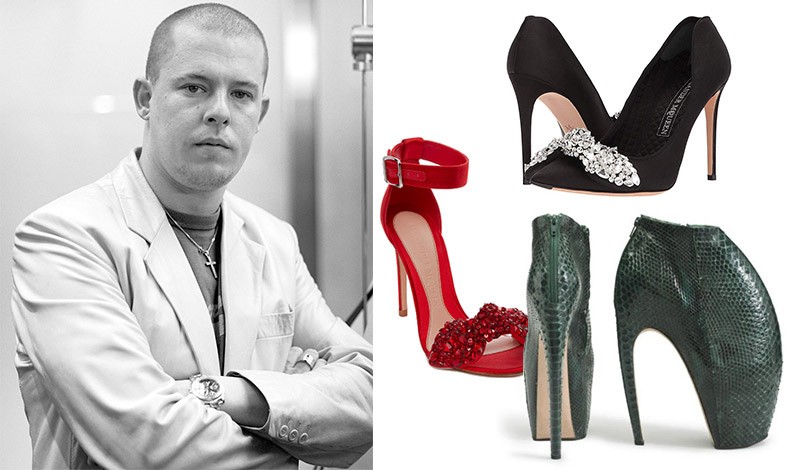 Το μυθικό αγόρι της μόδας, ο Alexander McQueen έδωσε την υπογραφή του σε ένα brand πολυτελείας που ακόμα κουβαλάει την ροκ αύρα τού δημιουργού του. Τα εκκεντρικά σχέδια των παπουτσιών του αγαπήθηκαν όσο λίγα στη διεθνή αγορά