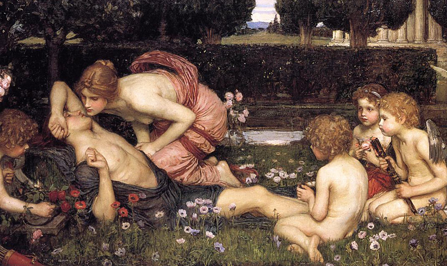 The Awakening of Adonis (1899–1900) του John William Waterhouse © WIKIPEDIA