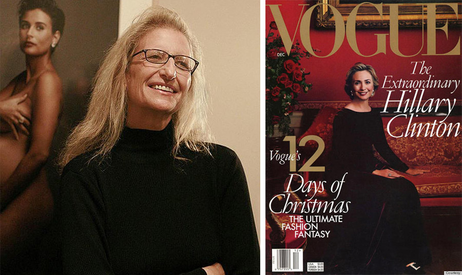 Η φωτογράφος Annie Leibovitz και το διάσημο εξώφυλλο της αμερικανικής Vogue με τη Χίλαρι Κλίντον τον Δεκέμβριο του 1998 