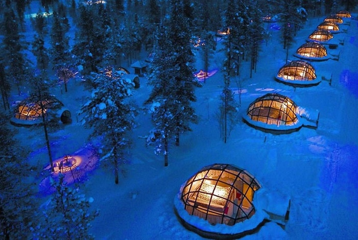 To Kakslauttanen Arctic Resort στη Λαπωνία