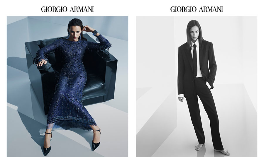 Η Irina Shayk εντυπωσιάζει στην καμπάνια Giorgio Armani φθινόπωρο 2022