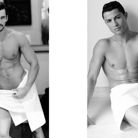 Το διάσημο μοντέλο Ντέιβιντ Γκάντι // Ο σταρ ποδοσφαιριστής της Ρεάλ, Κριστιάνο Ρονάλντο