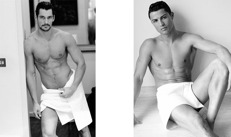 Το διάσημο μοντέλο Ντέιβιντ Γκάντι // Ο σταρ ποδοσφαιριστής της Ρεάλ, Κριστιάνο Ρονάλντο