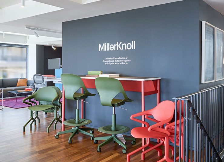 Η Άβαξ εγκαινίασε το νέο showroom της Miller Knoll στον Άλιμο