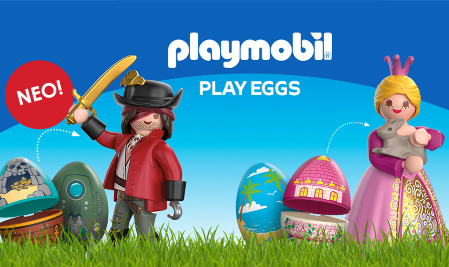 Αυτό το Πάσχα, η έκπληξη κρύβεται μέσα σε ένα αυγό PLAYMOBIL!