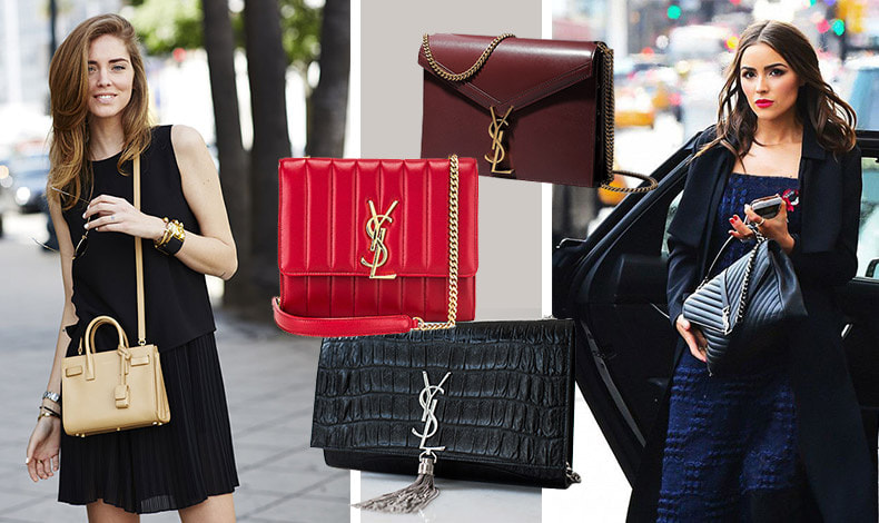 Το λογότυπο YSL και οι επώνυμες γυναίκες από την show business είναι πράγματι πρέσβειρες του στιλ! Η μίμηση είναι ένα στοιχείο που δεν μπορούμε να αγνοούμε…