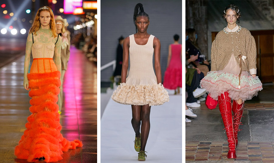 Στις πασαρέλες της μόδας η φαντασία των σχεδιαστών ξεδιπλώθηκε: Gucci // Molly Goddard // Simone Rocha