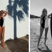 Η Caroline Daur ποζάρει με το διάσημο πλέον μαγιό στη Μύκονο // Η Marie Von Behrens υποδηλώνει την αθλητική γραμμή του μαγιό με μία ιστιοσανίδα με την υπογραφή του οίκου Chanel!