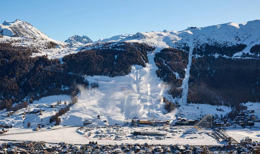 Συναρπαστικό τοπίο στο Λιβίνιο PHOTO INTERNATIONAL OLYMPIC COMMITTEE