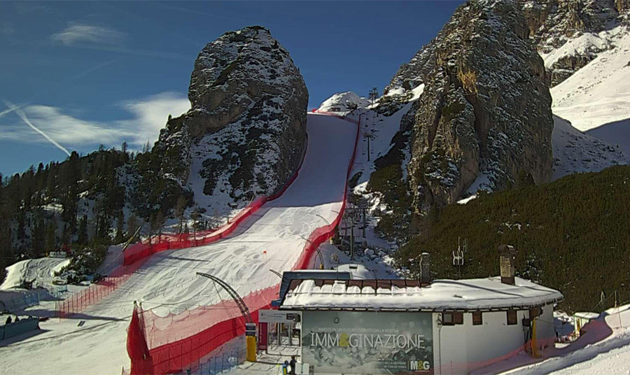 Η πίστα για τους αγώνες slalom PHOTO INTERNATIONAL OLYMPIC COMMITTEE