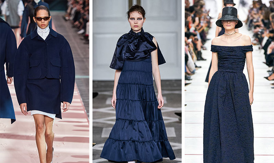 Το μπλε είναι ένα χρώμα που θα φορεθεί πολύ αυτή την εποχή.