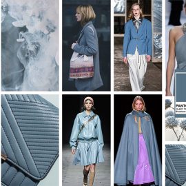 Το bluestone είναι ένα ψυχρό μπλε γαλάζιο με μια μικρή δόση γκρι. Αυτή η μικρή προσθήκη το κάνει ιδανικό για το χειμωνιάτικο ντύσιμο