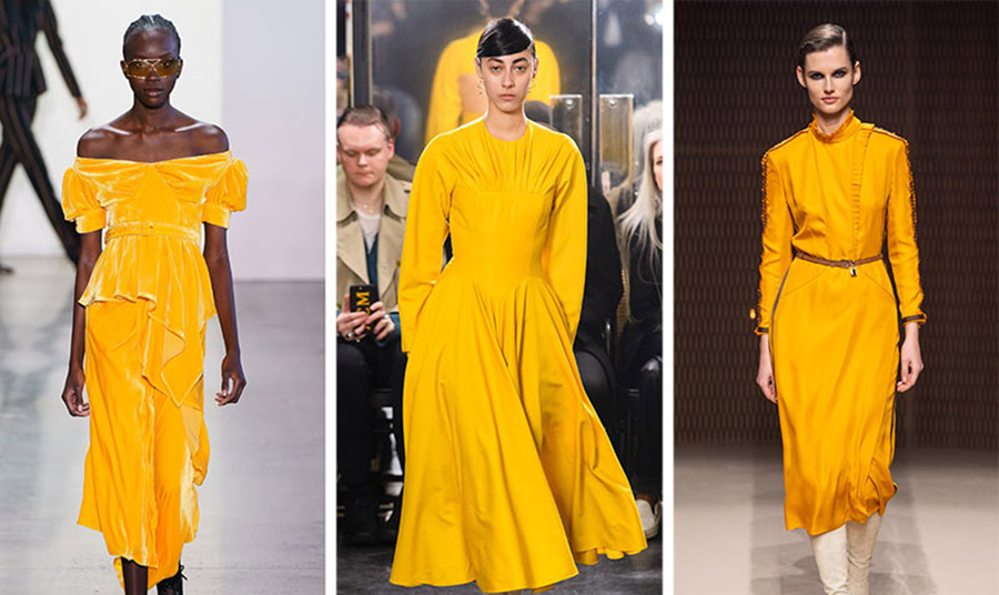 Ένα από τα κορυφαία χρώματα φέτος είναι η πλούσια χρυσοκίτρινη απόχρωση με βάθος και ταυτόχρονα γλυκύτητα.