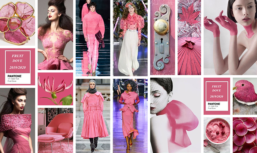 Το Fruit Dove είναι αναμφίβολα ένα από τα πιο εντυπωσιακά χρώματα της περιόδου. Φωτεινό και ζωηρό είναι ένα χρώμα που εκφράζει τη διάθεση της μόδας να σπάσει τους κανόνες και είναι ένα από τα βασικά χρώματα του χειμώνα