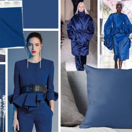 Το βαθύ Galaxy blue με έμπνευση από τα βάθη των ωκεανών αποτελεί ένα από τα βασικά χρώματα της χειμερινής παλέτας. Μια «βασιλική» απόχρωση που θα σας δώσει την ευκαιρία να τραβήξετε τα βλέμματα