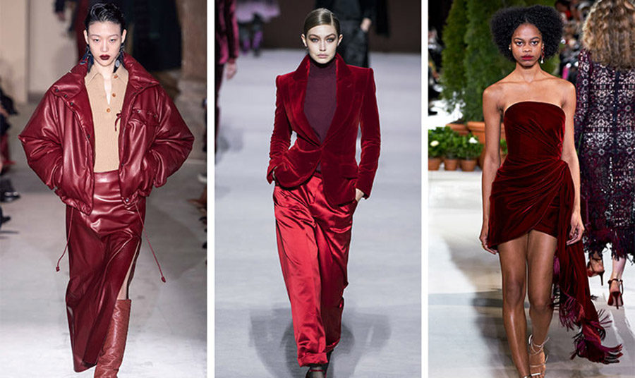 Οι σκούροι κόκκινοι τόνοι «αντιγράφηκαν» από το κρασί της διάσημης ποικιλίας merlot. Μία βαθιά απόχρωση με τόνους καφέ, εκπέμπει φινέτσα και αέρα πολυτέλειας.