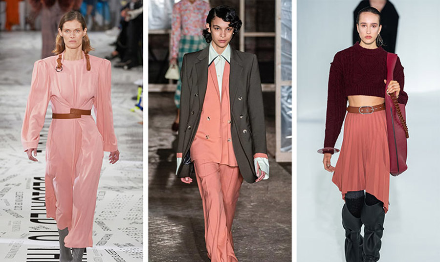Αν και το living coral αποτελεί το κορυφαίο χρώμα για το 2019, το peach pink είναι η πιο απαλή εκδοχή του, και η οποία προτείνεται για το φθινοπωρινό και χειμωνιάτικο ντύσιμο της σεζόν