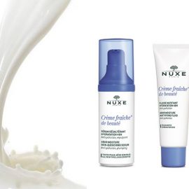 Δοκιμάστε το Crème Fraîche® de Beauté Serum, έναν ενυδατικό ορό εμπλουτισμένο με υαλουρονικό οξύ πoυ χαρίζει «γεμάτη» επιδερμίδα // Ιδανική για τις ανάγκες του μεικτού δέρματος, η κρέμα ελαφριάς υφής Crème Fraîche® de Beauté Fluid είναι εμπλουτισμένη με πούδρα ρυζιού για φρεσκάδα και ματ αποτέλεσμα