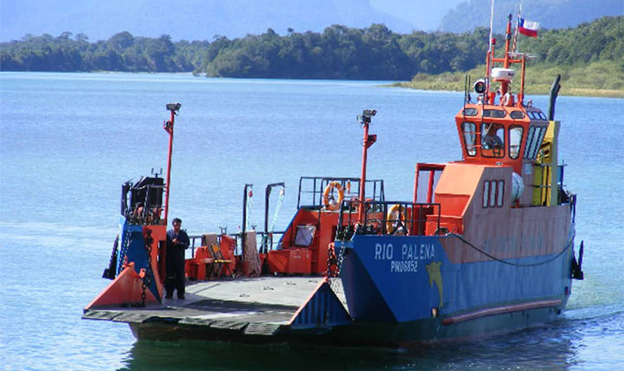 Βασικές στάσεις απευθείας στη διαδρομή περιλαμβάνουν το Chaitén (πρόσβαση με φέρι), PHOTO www.experiencechile.org