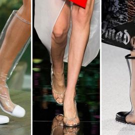 Plastic chic! Chanel // Moschino // Balmain