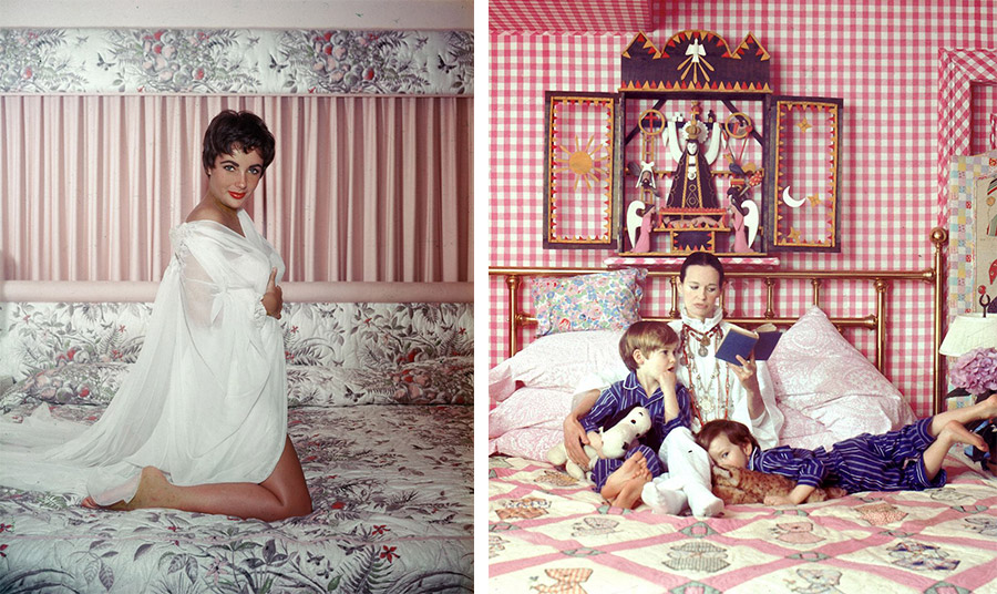 Ελίζαμπεθ Τέιλορ, 1950 // Gloria Vanderbilt, 1970