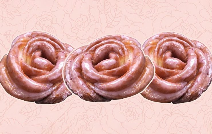 Αυτά τα ντόνατς σε σχήμα τριαντάφυλλου είναι η επόμενη μεγάλη τάση!