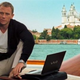 Ο Ντάνιελ Κρεγκ στην ταινία «Casino Royale» στη Βενετία