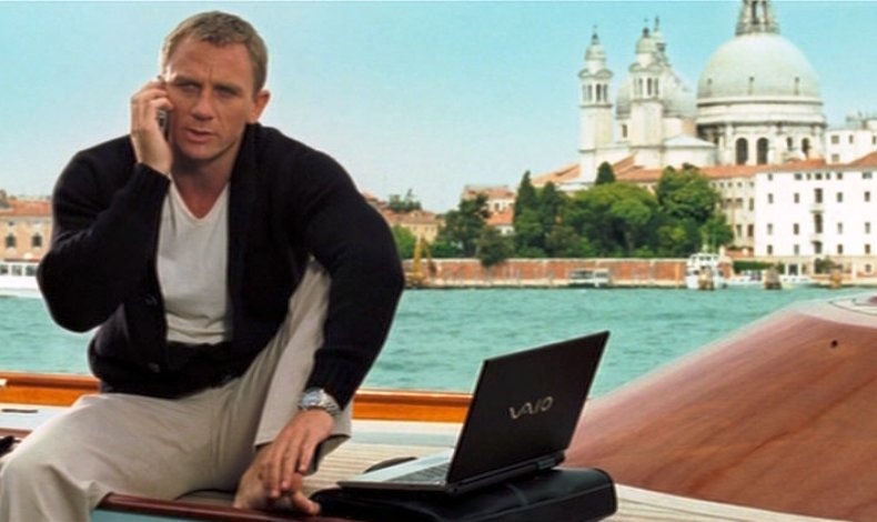 Ο Ντάνιελ Κρεγκ στην ταινία «Casino Royale» στη Βενετία