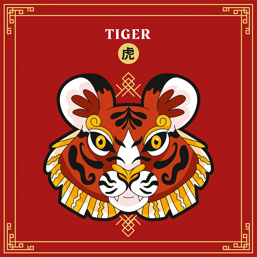eklekta-kinezika-zodia-tigris ©ILLUSTRATION FREEPIK
