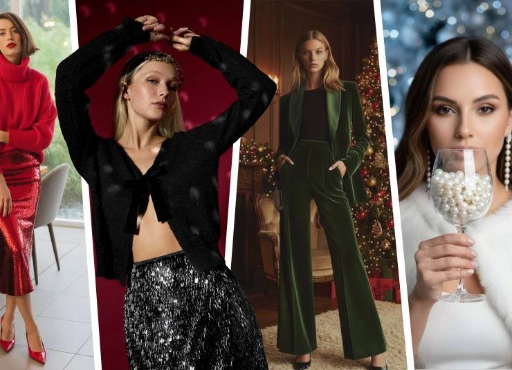 Εορταστικά σύνολα με εύκολη χρήση: Η βασική γκαρνταρόμπα για τις Γιορτές του 2025