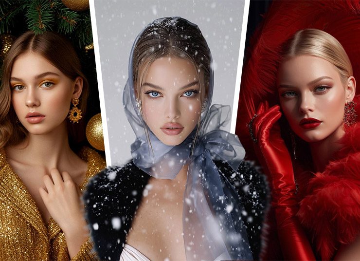 Τάσεις 2025: Εορταστικές εμφανίσεις μακιγιάζ που θα λατρέψετε!