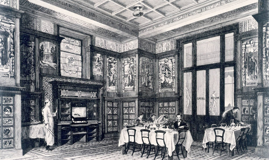 Tο Grill Room σχεδιάστηκε από τον John Watkins, 1976 – 81, Λονδίνο. Museum no. E.815-1945. © Victoria and Albert Museum, London