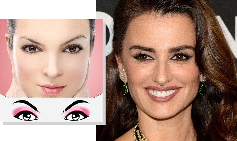 Στα αμυγδαλωτά μάτια ταιριάζει το smoky look. Το μυστικό για το άι λάινερ είναι να τραβήξουμε μία λεπτή γραμμή από την εσωτερική γωνία προς τα έξω, επεκτείνοντας ελαφρά πέρα από την άκρη των ματιών