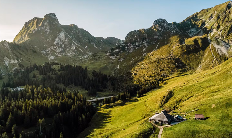 Τοπίο στο  Gantrisch Nature Park PHOTO www.myswitzerland.com
