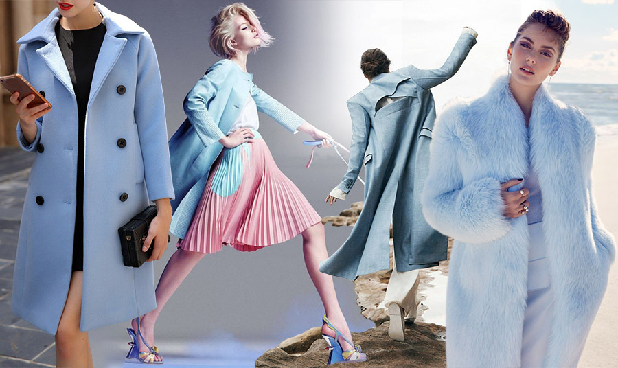 Το γαλάζιο παλτό: Κομψό, απαλό και φρέσκο