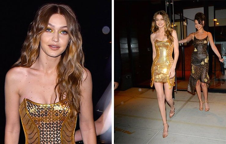 H Gigi Hadid γιόρτασε... στα χρυσά!